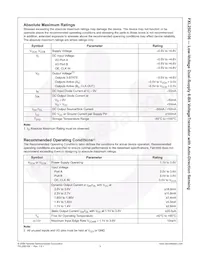 FXL2SD106BQX Datasheet Page 4