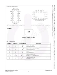 FXL4TD245UMX Datasheet Page 3