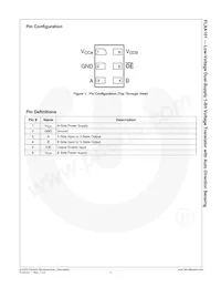 FXLA101L6X Datasheet Pagina 3