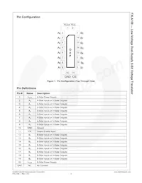 FXLA108BQX Datasheet Page 3