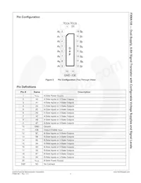 FXMA108BQX Datasheet Page 4