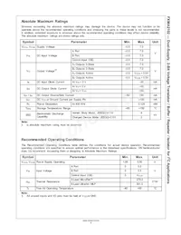 FXMA2102UMX Datasheet Page 4