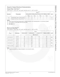 FXMAR2102L8X Datasheet Page 11