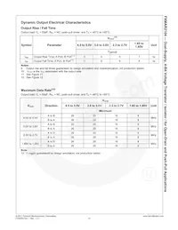 FXMAR2104UMX Datasheet Page 11