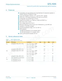 GTL1655DGG Datasheet Page 2
