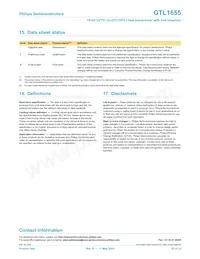 GTL1655DGG Datasheet Page 22