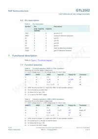 GTL2002DP/S440 Datasheet Page 4