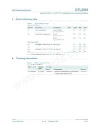 GTL2005PW Datasheet Page 2