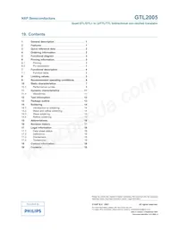 GTL2005PW Datasheet Page 19