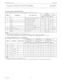 GTL2006PW Datasheet Page 8