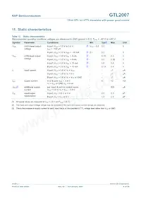 GTL2007PW Datasheet Page 9