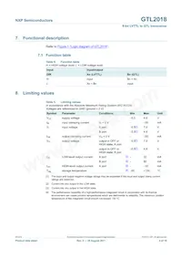 GTL2018PW/Q900 Datasheet Page 4