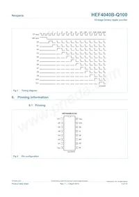 HEF4040BT-Q100J Datasheet Page 3