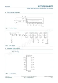 HEF4060BT-Q100J Datasheet Page 2