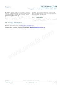 HEF4060BT-Q100J Datasheet Page 13