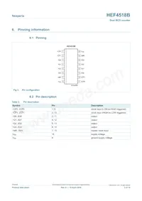 HEF4518BP Datasheet Page 3