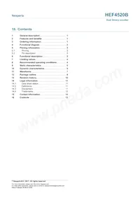 HEF4520BP Datasheet Page 13