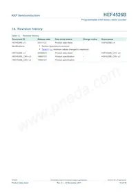 HEF4526BT Datasheet Page 16