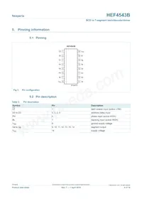HEF4543BP Datasheet Page 4