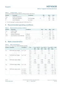 HEF4543BP Datasheet Page 6