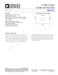HMC881ALP5E Datasheet Cover