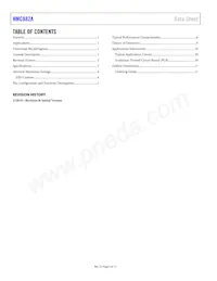 HMC882ALP5ETR Datasheet Page 2