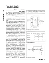 ICM7211MIPL+ Datasheet Page 8