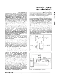 ICM7211MIPL+ Datasheet Page 9
