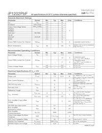 IP1202TRPBF Datasheet Pagina 2