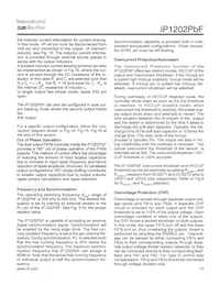 IP1202TRPBF Datasheet Pagina 13