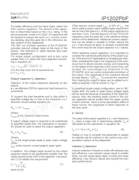 IP1202TRPBF Datasheet Pagina 17