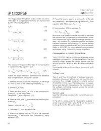 IP1202TRPBF Datasheet Pagina 20