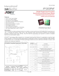 IP1203TRPBF Datenblatt Cover