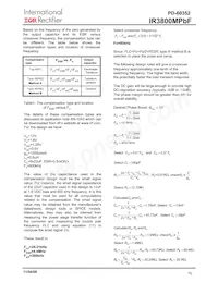 IR3800MTR1PBF Datasheet Page 15
