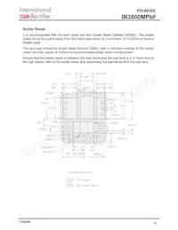 IR3800MTR1PBF Datasheet Page 19