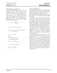 IR3801MTR1PBF Datasheet Page 16