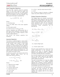 IR3802AMTR1PBF Datasheet Page 12