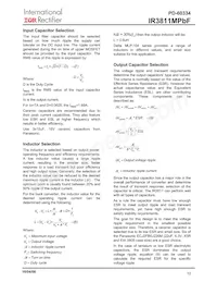 IR3811MTR1PBF Datasheet Page 12