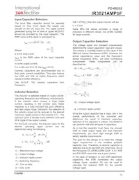 IR3821AMTR1PBF Datasheet Page 12