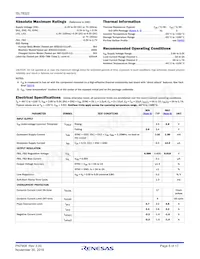 ISL78322ARZ-T7A Datasheet Page 5