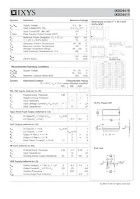 IXBD4411SI Datasheet Page 2