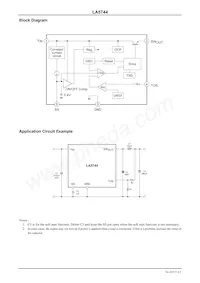 LA5744-HK-E Datasheet Page 3