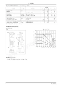 LA5759-MDB-E Datasheet Pagina 2