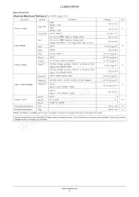 LC450210PCH-T3 Datasheet Pagina 2