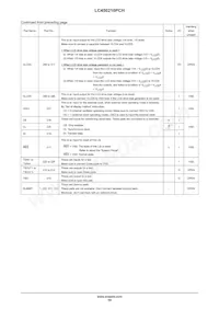 LC450210PCH-T3 Datasheet Pagina 10