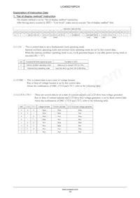 LC450210PCH-T3 Datasheet Pagina 14