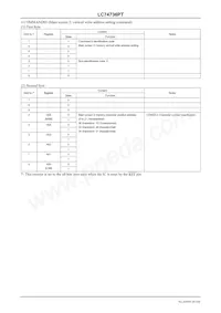 LC74736PT-E Datasheet Page 18