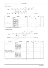 LC749402BG-TLM-H Datasheet Page 10