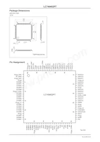 LC749402PT-H Datasheet Page 4