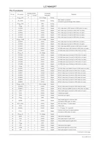 LC749402PT-H Datasheet Page 6